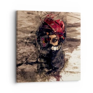 Quadro em tela - Perturbador, para dizer o mínimo - 30x30 cm