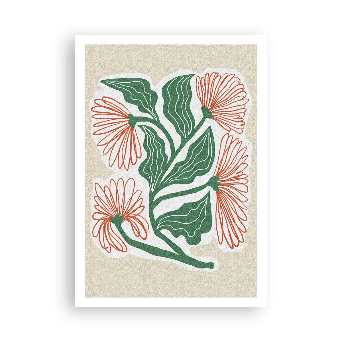 Pôster - Folclórico e moderno - 70x100 cm