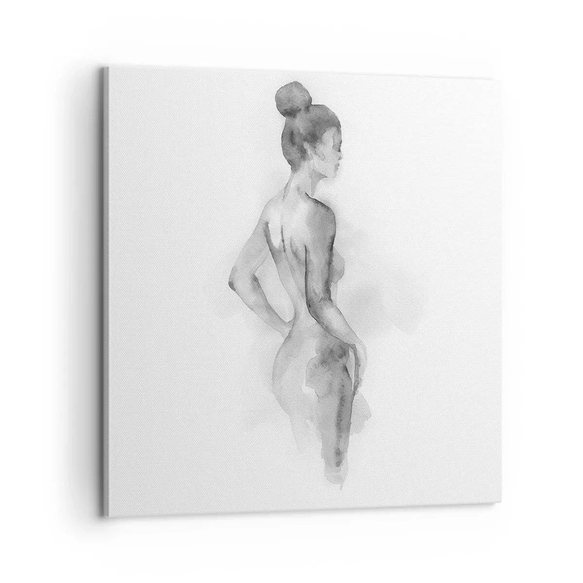 Quadro em tela - Linda como uma pintura - 60x60 cm