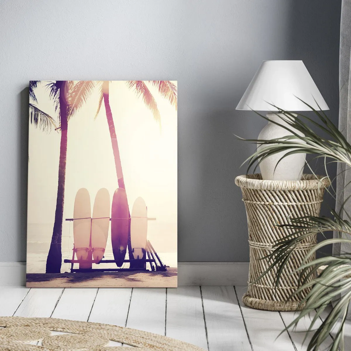 Quadro em tela - Vai ser um grande dia - 50x70 cm