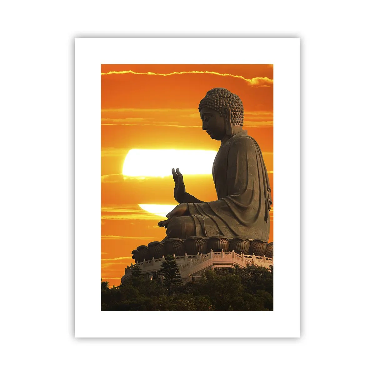 Pôster - Sem medo do mundo - 30x40 cm