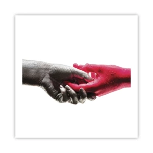 Pôster - Juntos, mas diferentes - 60x60 cm