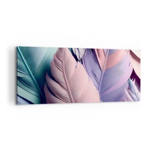 Quadro em tela - Pássaro chique - 120x50 cm