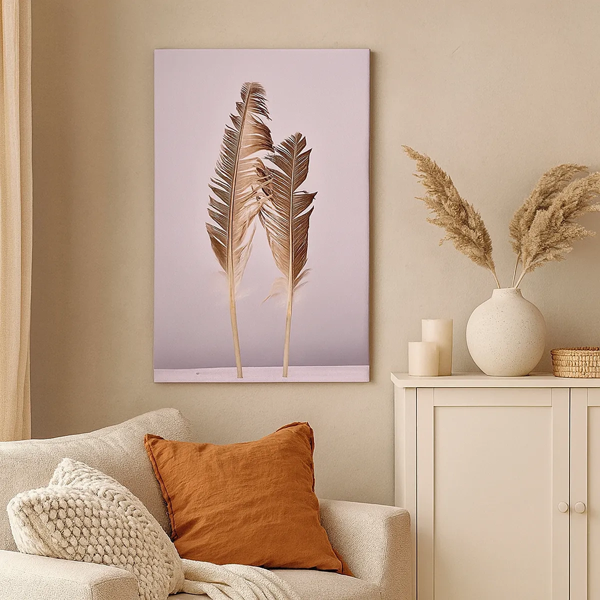 Quadro em tela - Contra o nada - 50x70 cm