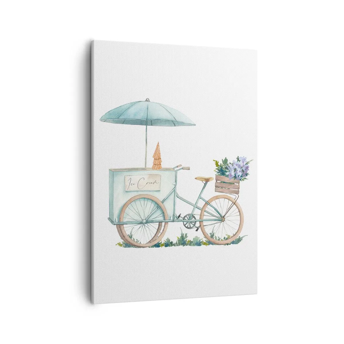 Quadro em tela - Doce lembrança do verão - 50x70 cm