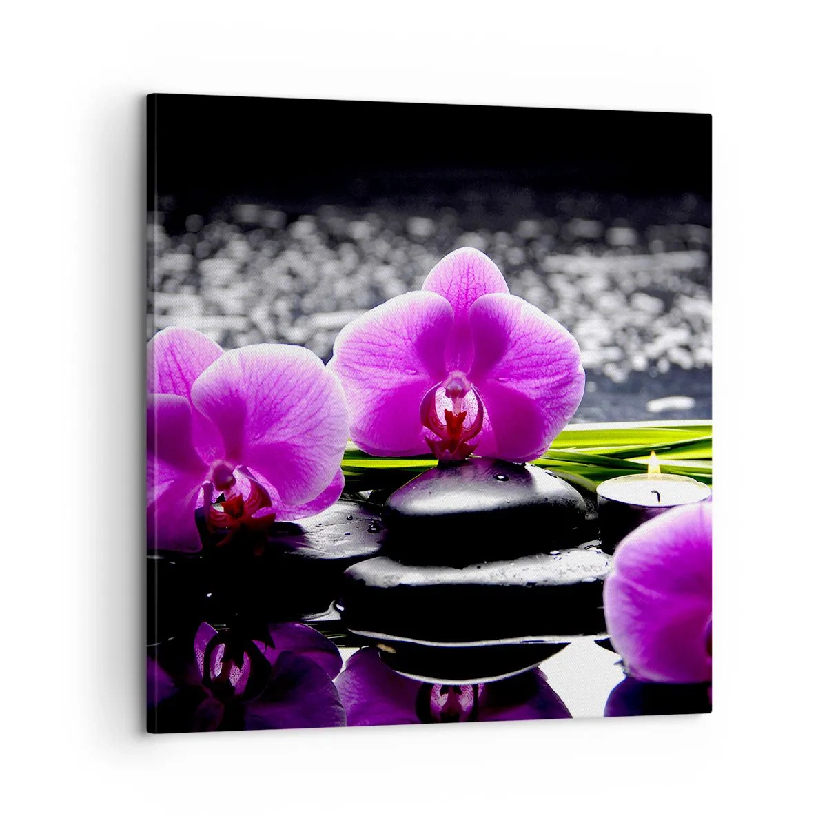 Quadro em tela - Afogar-se na paz e sossego - 60x60 cm