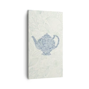 Quadro em tela - Chás de charme - 45x80 cm