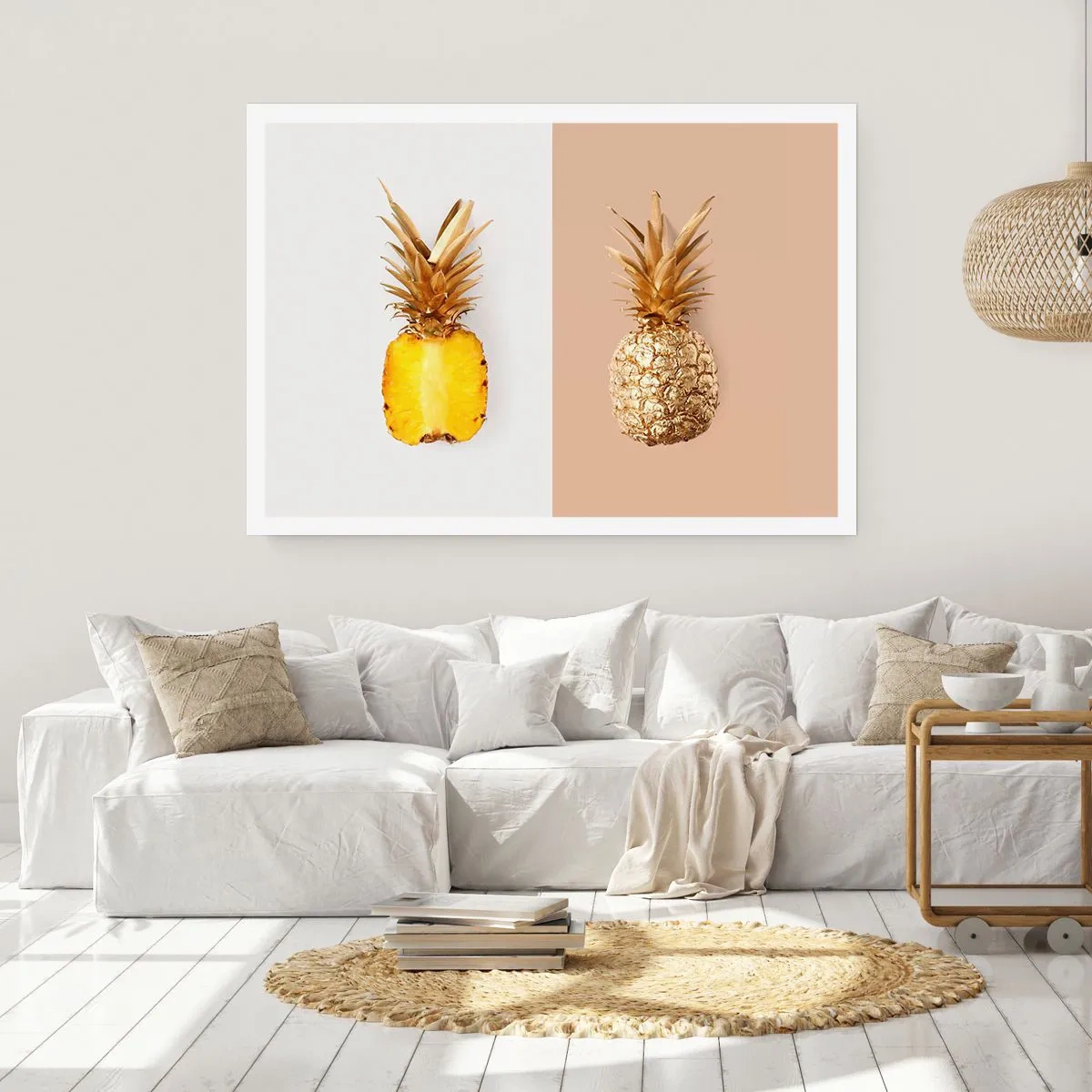 Pôster - Ananás para nós - 70x50 cm