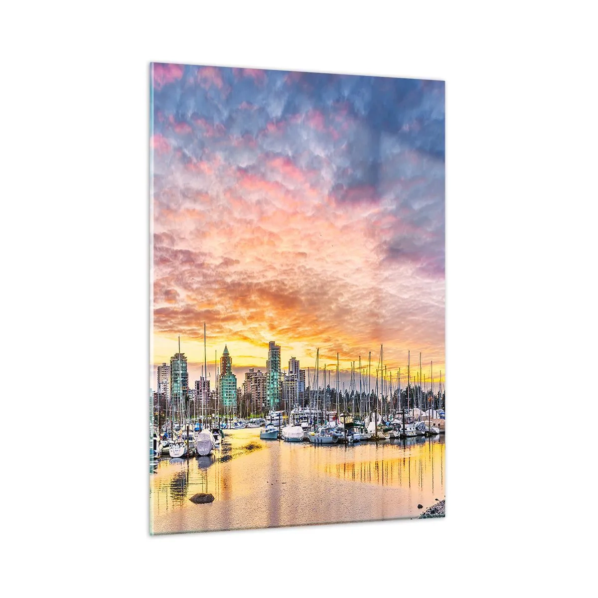 Quadro em vidro - Cidade de mil marinheiros - 50x70 cm