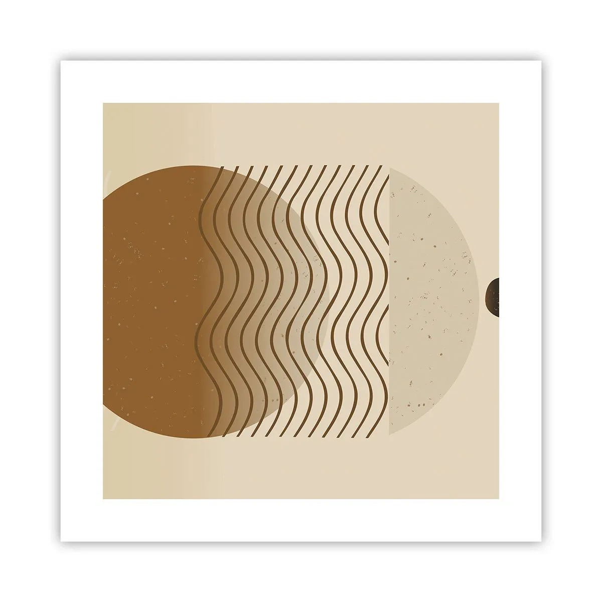 Pôster - Sobre a origem das figuras geométricas - 40x40 cm
