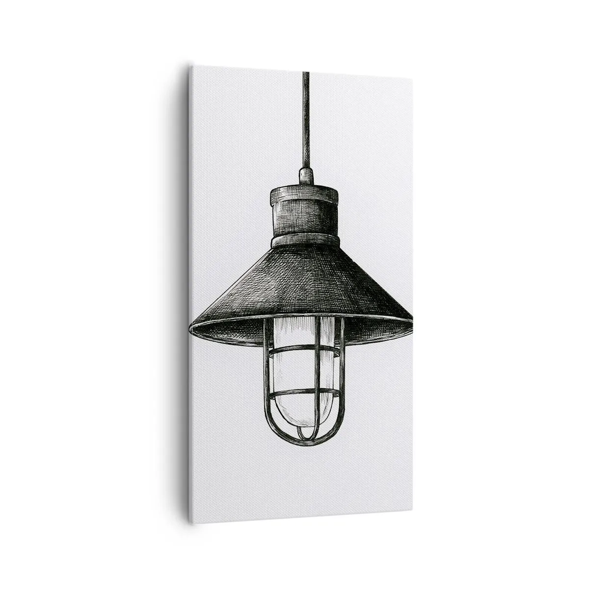 Quadro em tela - Como antigamente… - 55x100 cm