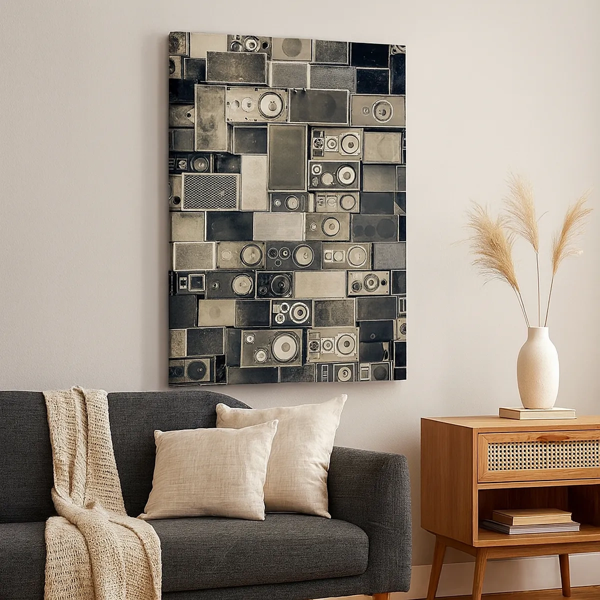 Quadro em tela - Está tudo bem - 50x70 cm