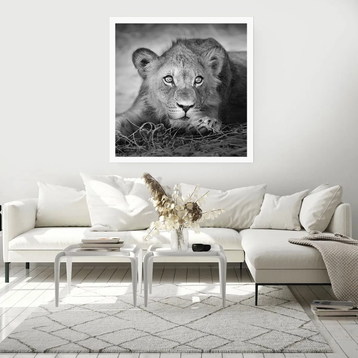 Pôster - Cachorro real - 40x40 cm