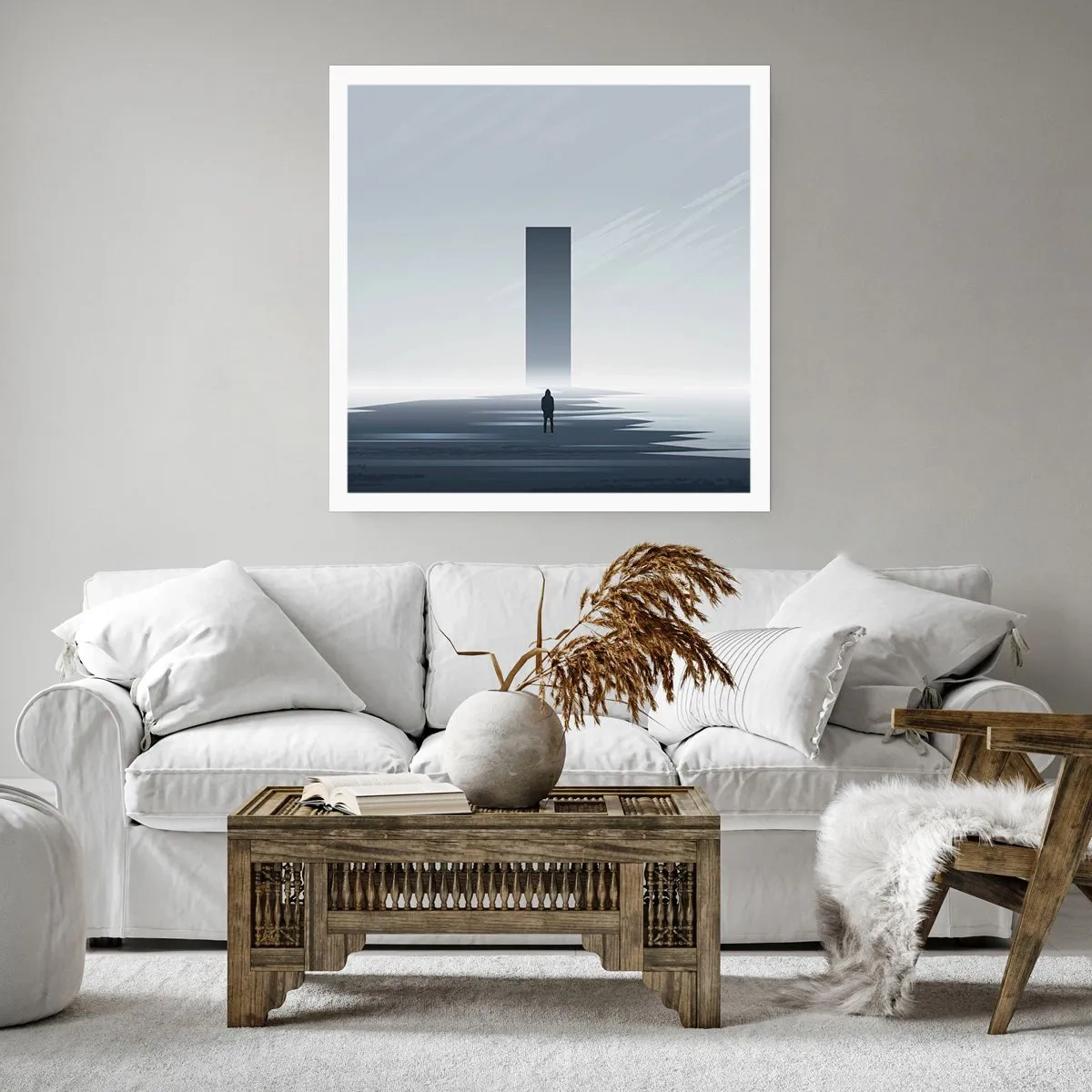 Pôster - Oportunidade ou ameaça? - 50x50 cm