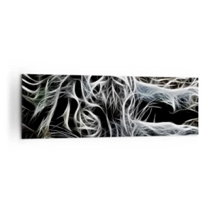 Quadro em tela - Um estudo da leveza do gato - 160x50 cm