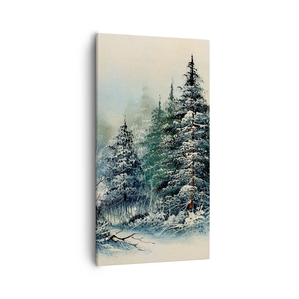 Quadro em tela - Prontas para o Natal - 55x100 cm