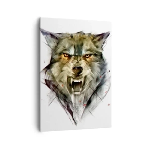 Quadro em tela - Nem um passo! - 50x70 cm