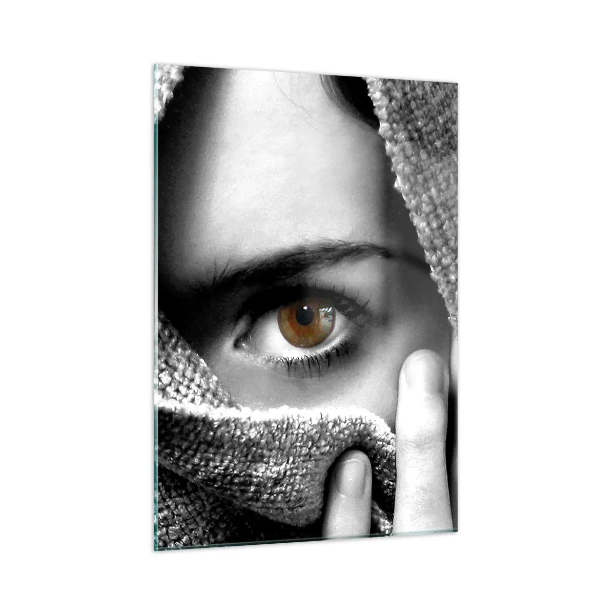 Quadro em vidro - Descubra o mistério - 50x70 cm