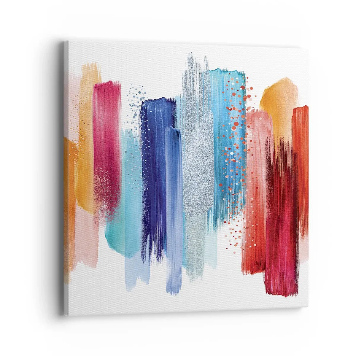 Quadro em tela - Para cima e para baixo  - 40x40 cm