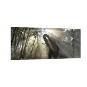 Quadro em vidro - Sob a estrela da sorte - 100x40 cm