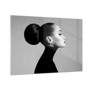 Quadro em vidro - Nefertiti moderna - 100x70 cm