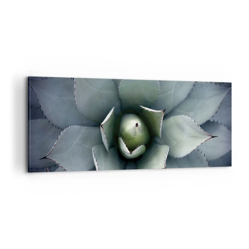 Quadro em tela - Atrai e adverte - 100x40 cm