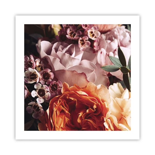 Pôster - Envolto em beleza - 50x50 cm