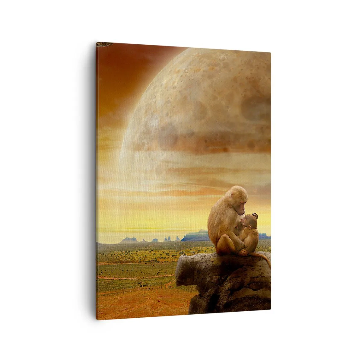 Quadro em tela - O amor é o mesmo em todos os lugares - 50x70 cm