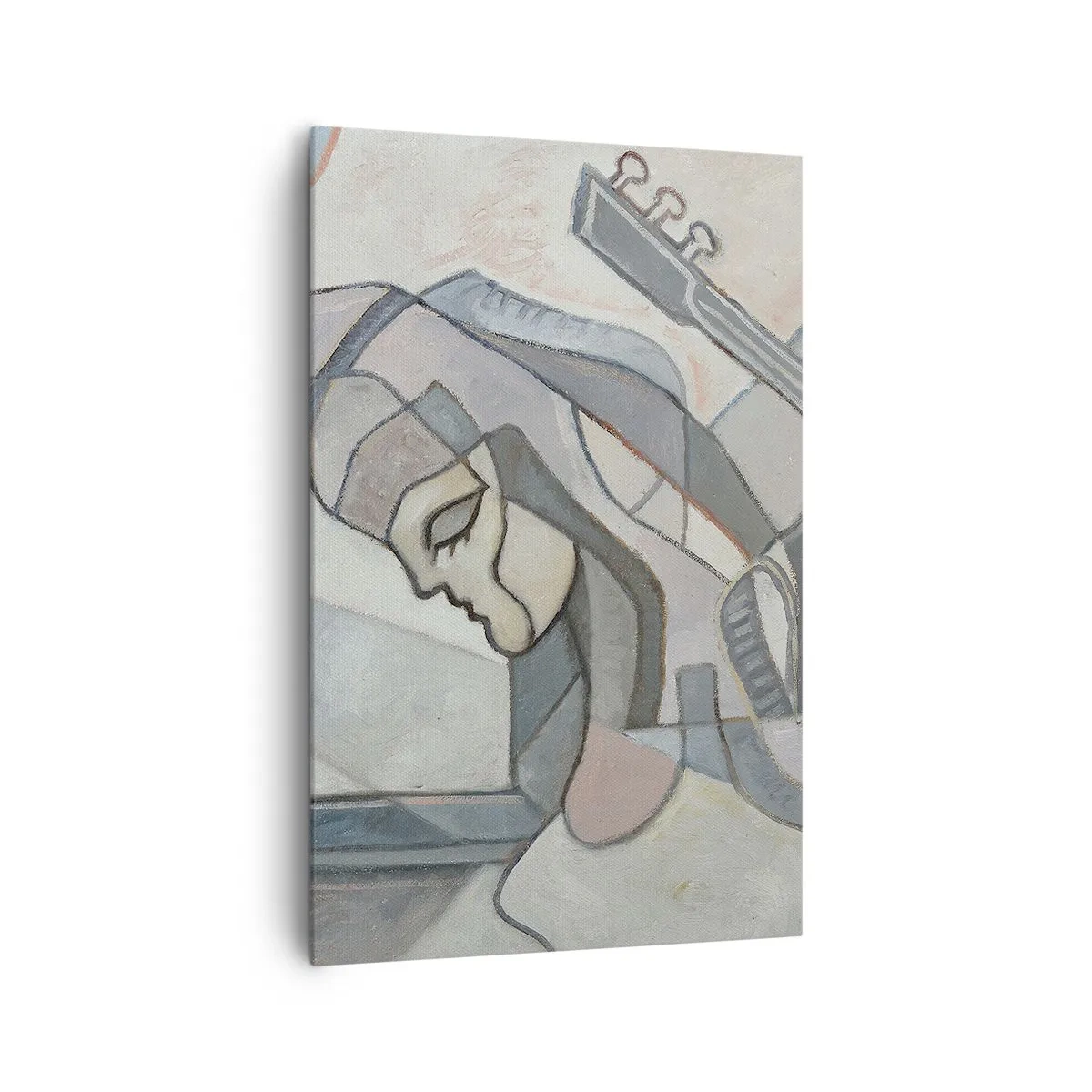 Quadro em tela - No poder da música - 80x120 cm