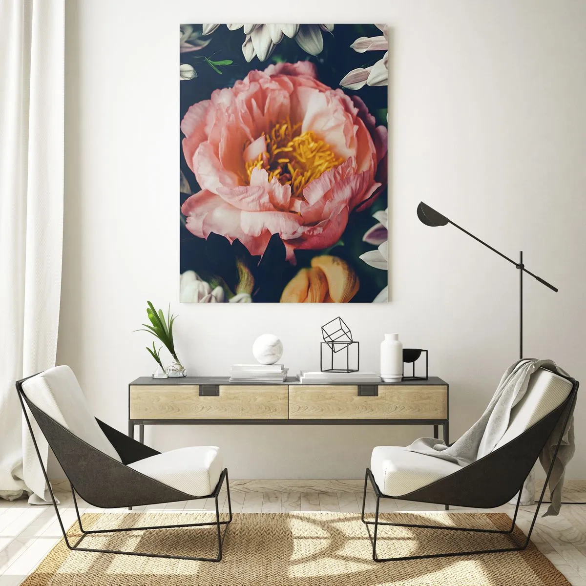 Quadro em vidro - Com o esplendor barroco - 50x70 cm