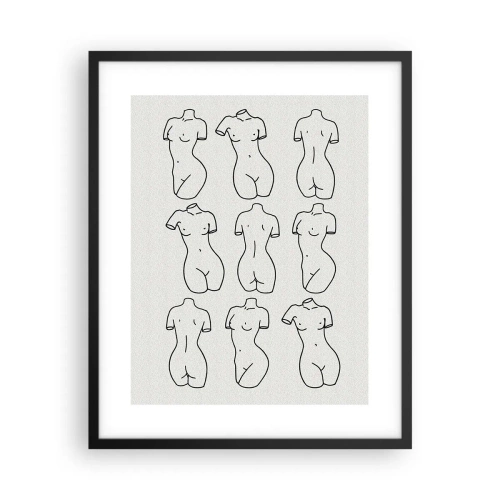 Pôster com moldura preta - Apenas Vênus - 40x50 cm