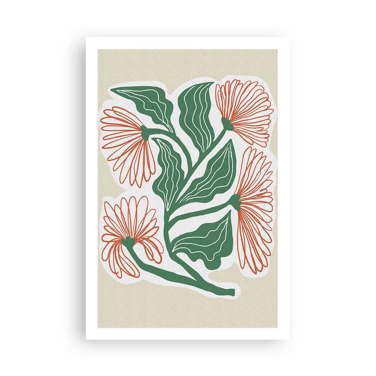 Pôster - Folclórico e moderno - 61x91 cm