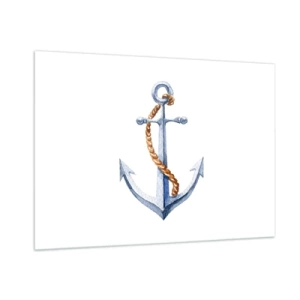 Quadro em vidro - Ahoy aventura! - 100x70 cm