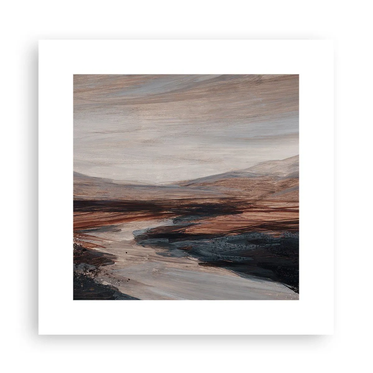 Pôster - Um vale tranquilo - 30x30 cm