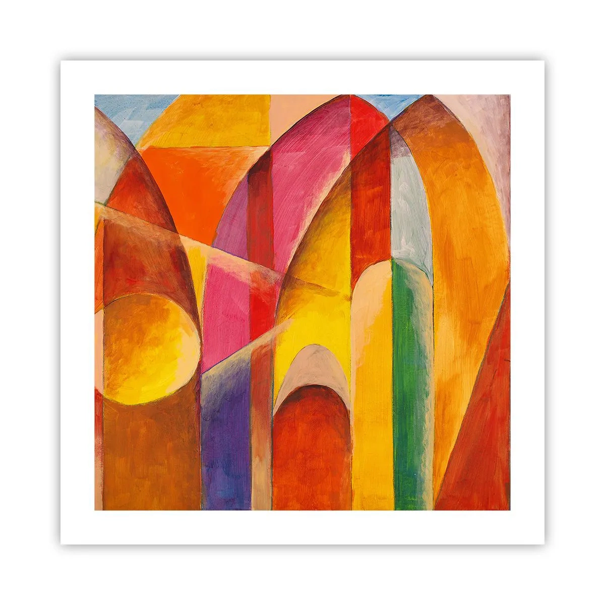 Pôster - Catedral do Sol - 50x50 cm