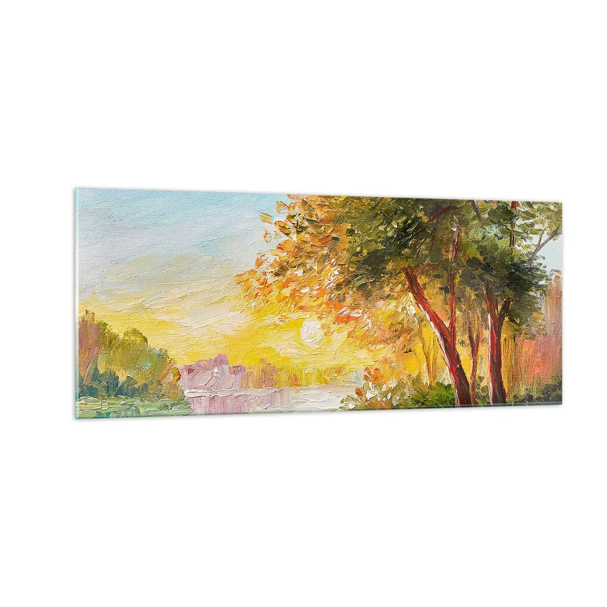 Quadro em vidro - Et in Arcadia ego - 100x40 cm