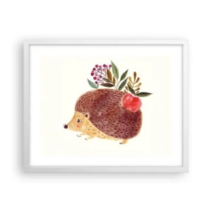 Pôster em moldura branca - Já gostas de mim - 50x40 cm