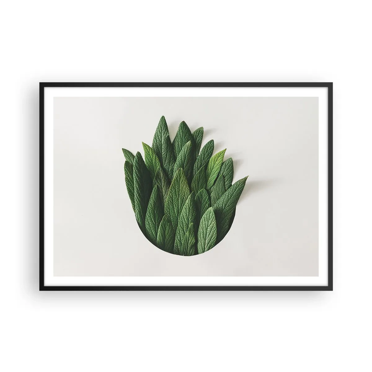 Pôster com moldura preta - Curiosidade indomável - 100x70 cm