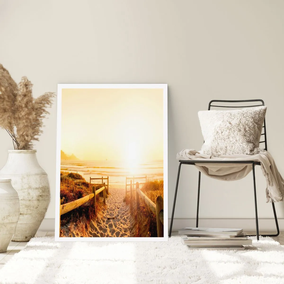 Pôster - Pelaa duna, em direção ao sol - 50x70 cm