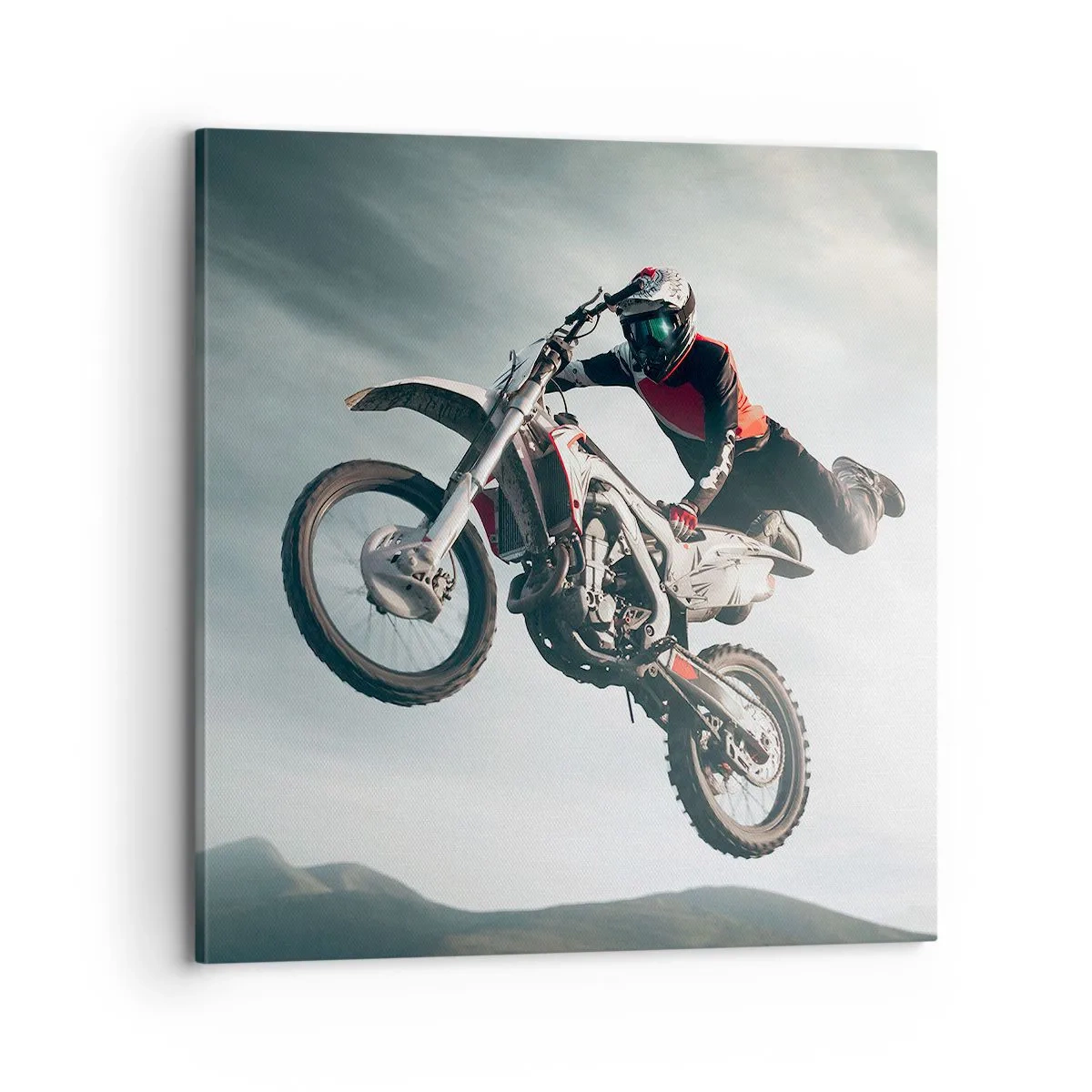 Quadro em tela - Não há diversão sem risco - 70x70 cm