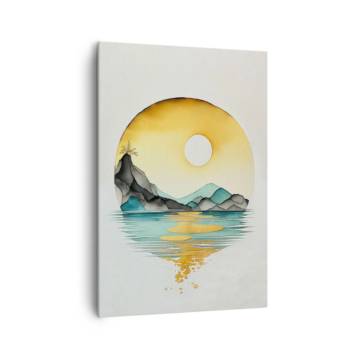 Quadro em tela - No círculo da beleza - 70x100 cm