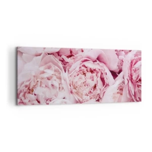 Quadro em tela - Aconchego e perfume - 100x40 cm
