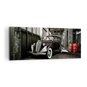 Quadro em tela - A elegância duradoura dos anos 30. - 120x50 cm