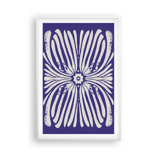 Pôster em moldura branca - Inspirações étnicas - 61x91 cm