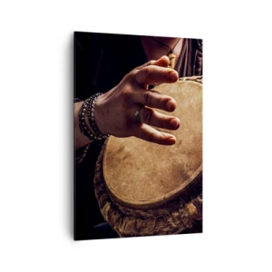 Quadro em tela - No ritmo do coração - 70x100 cm