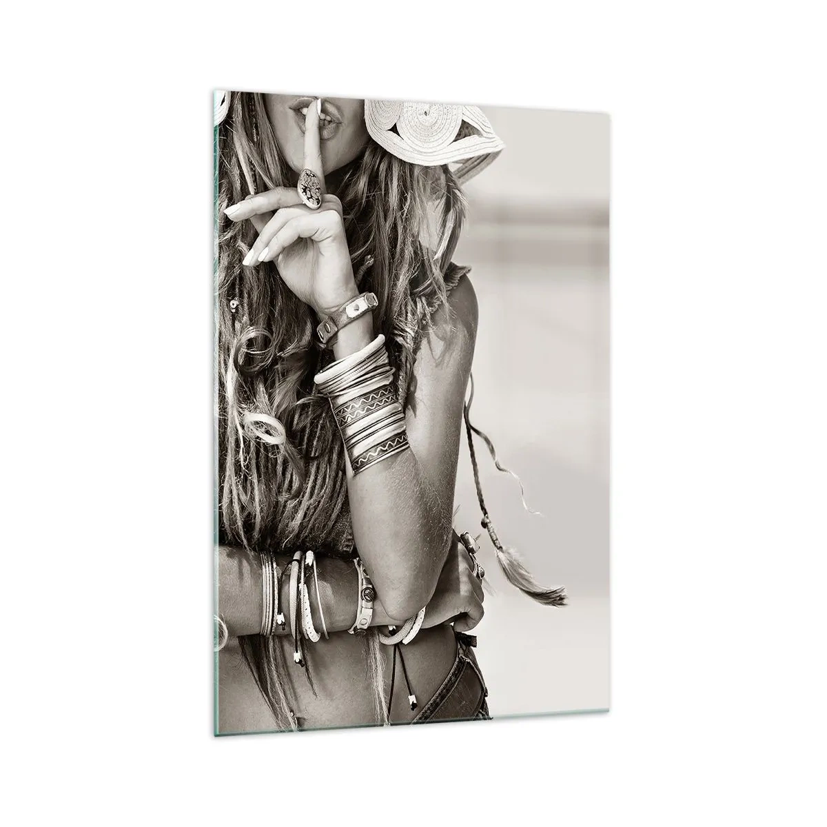 Quadro em vidro - Como uma menina - 70x100 cm