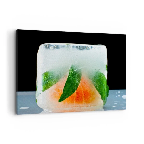 Quadro em tela - Frescor e refresco - 100x70 cm