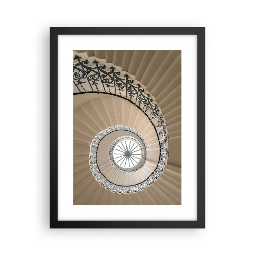 Pôster com moldura preta - Dentro da casca - 30x40 cm