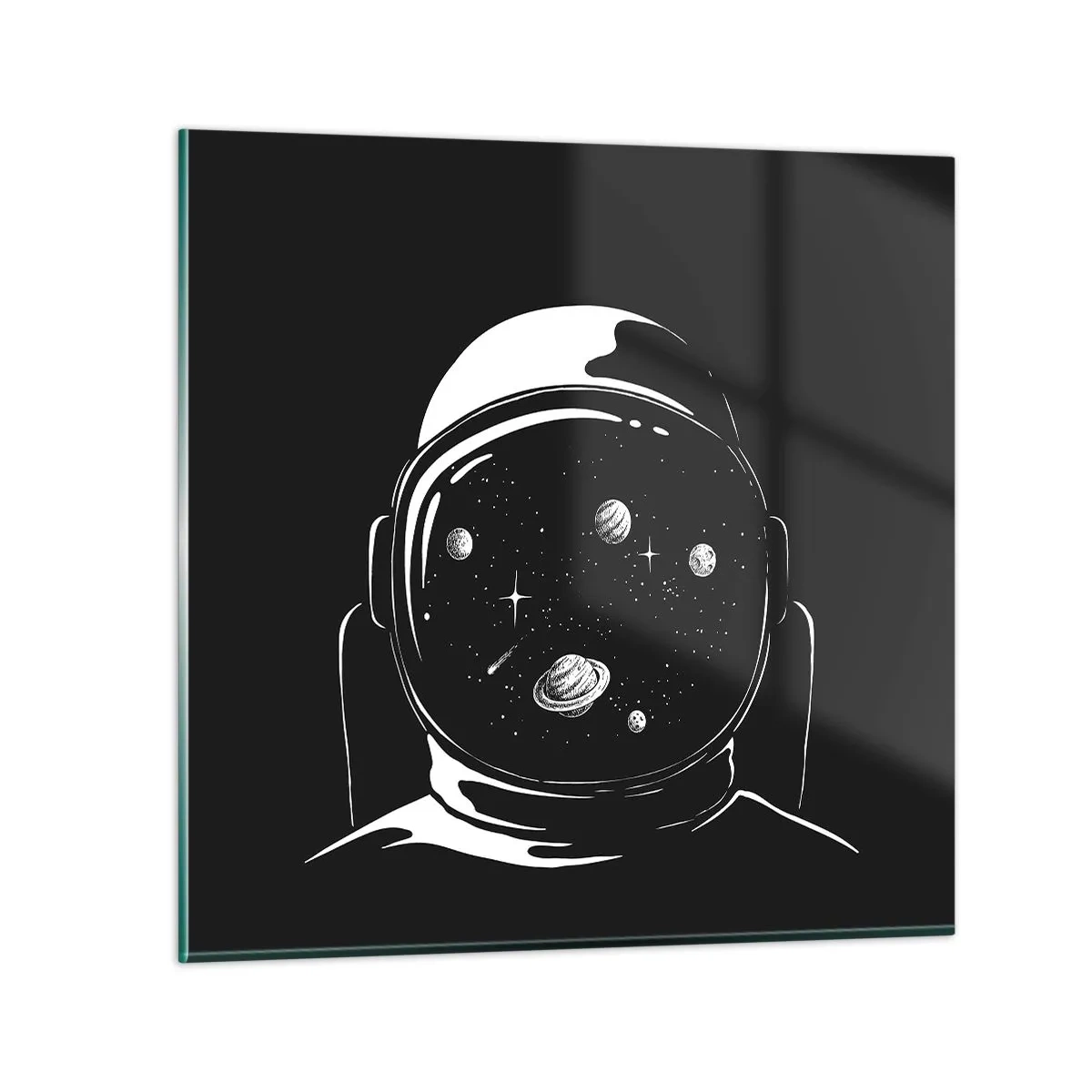 Quadro em vidro - Bela Vista - 30x30 cm