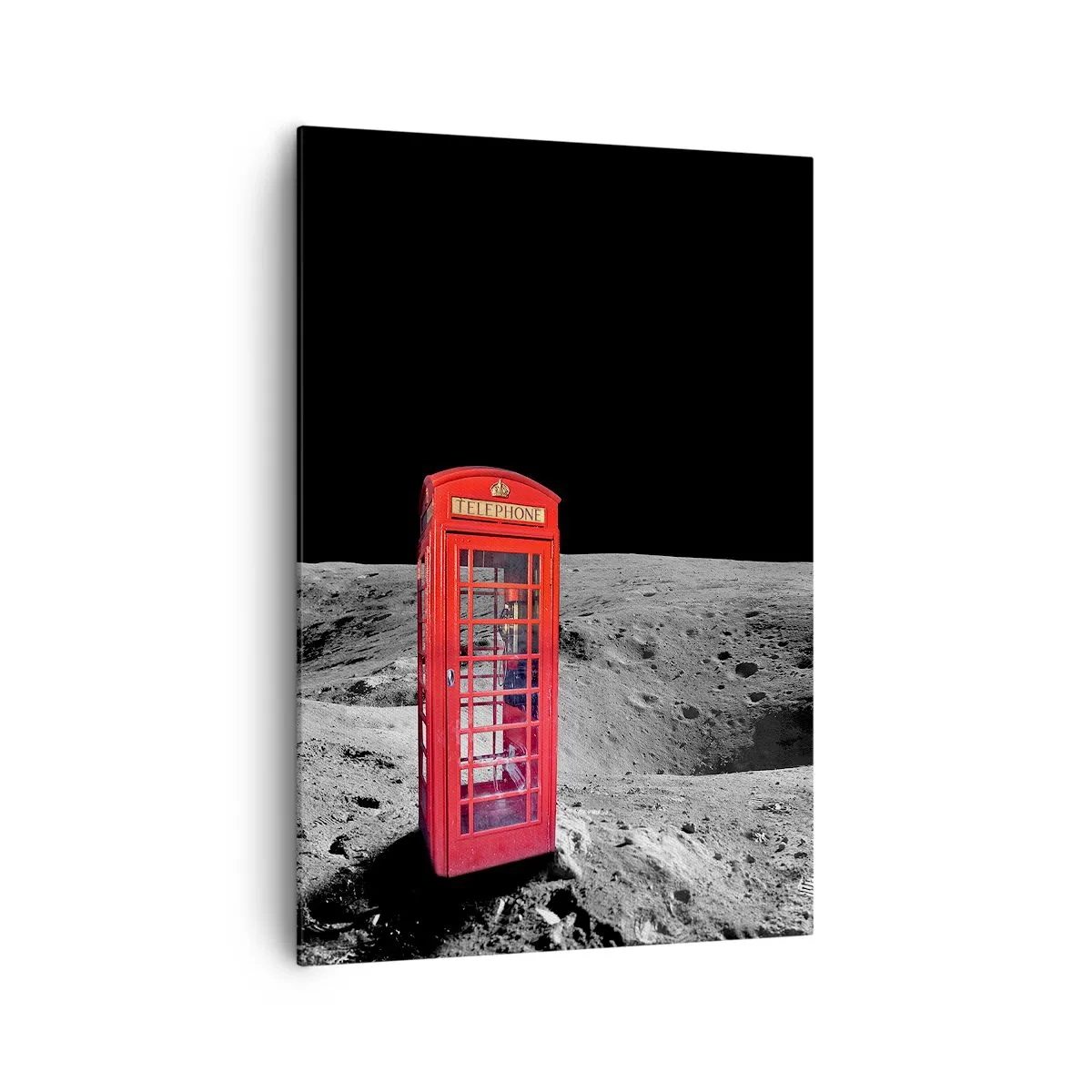 Quadro em tela - Piada espacial - 70x100 cm